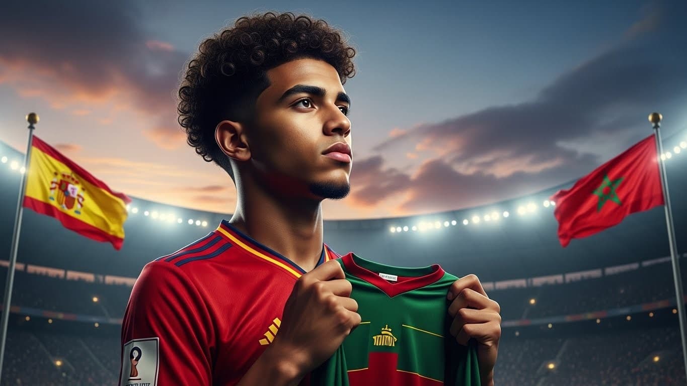 Découvrez les vraies raisons qui ont poussé Lamine Yamal, prodige de 18 ans, à porter le maillot de la Roja plutôt que celui des Lions de l'Atlas. Visibilité, rêves d'Euro et de Coupe du monde... Il dit tout.
