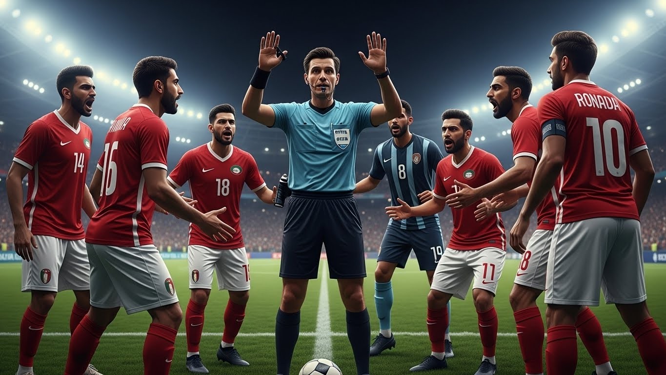 Découvrez la séquence hilarante de la finale de la Coupe Arabe où l'arbitre suédois Glenn Nyberg répond « Wallah, il y a faute » aux contestations jordaniennes. Un moment viral qui a fait rire tout le monde !