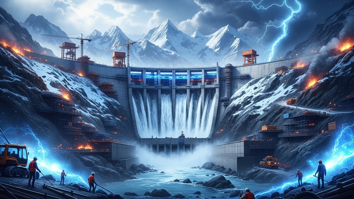 Découvrez le colossal barrage hydroélectrique que la Chine construit dans l'Himalaya. Innovation impressionnante ou menace géopolitique ? Impacts environnementaux et tensions avec l'Inde et le Bangladesh.