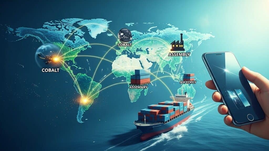 Le Voyage Incroyable de Votre Smartphone Autour du Monde