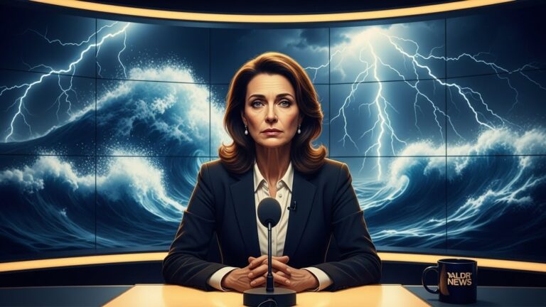 Léa Salamé : Résiste aux Tempêtes et Revient au 20H