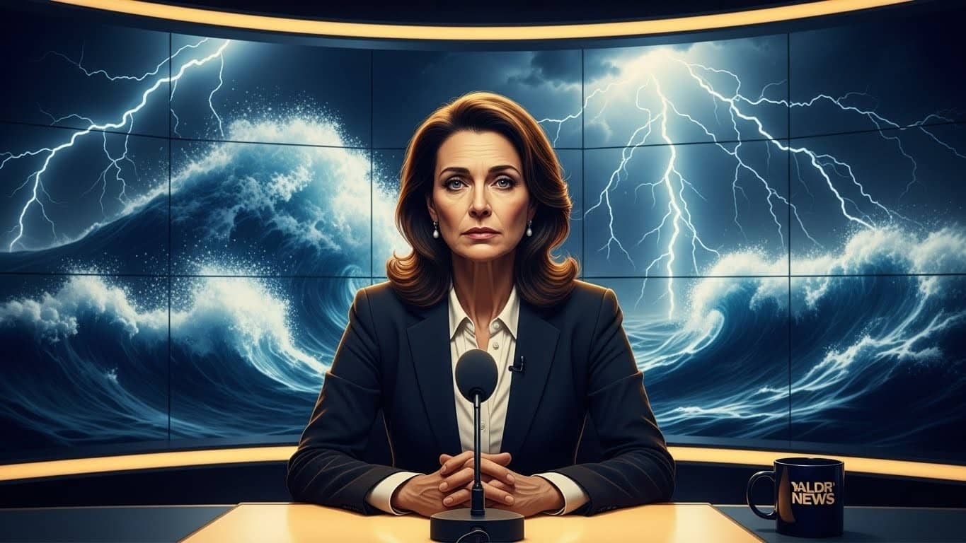 Entre polémiques retentissantes et audiences solides, Léa Salamé s’accroche au 20 Heures. Retour sur une rentrée chaotique qui n’a pas eu raison de sa détermination.