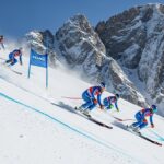 Les Géantistes Français en Feu à Val-d’Isère