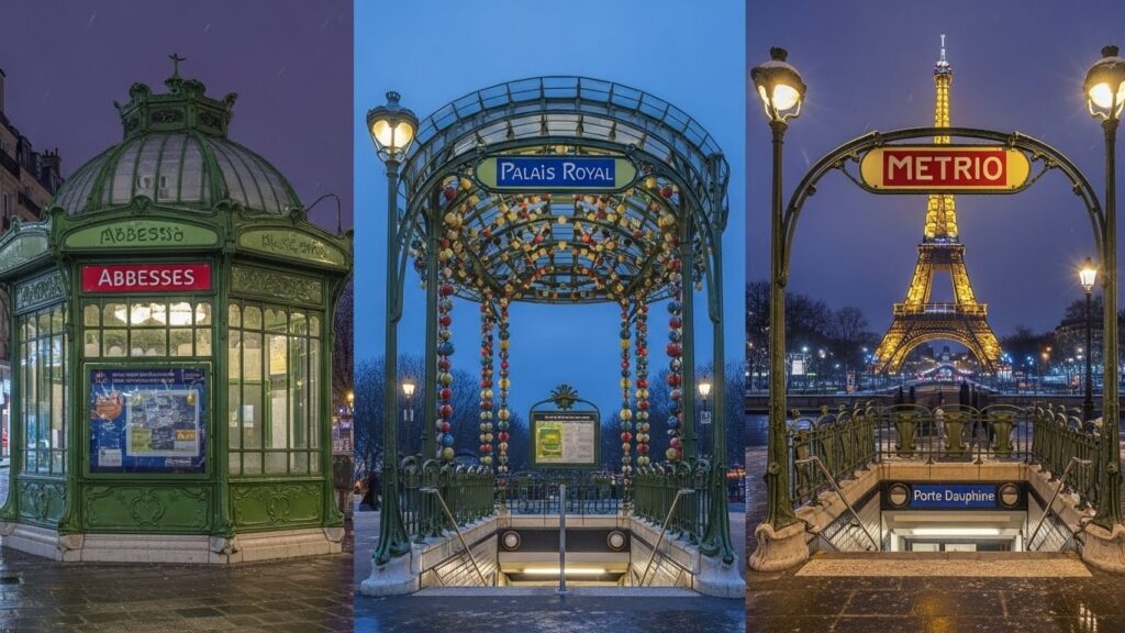 Les Plus Belles Entrées de Métro à Paris : Joyaux Cachés