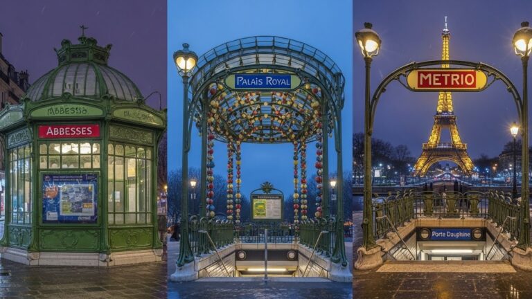 Les Plus Belles Entrées de Métro à Paris : Joyaux Cachés