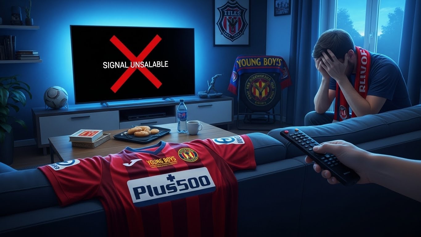 Ce soir, le LOSC joue un match crucial en Ligue Europa contre Young Boys... mais impossible de le voir à la télé en France ! La raison est hallucinante et concerne le sponsor maillot suisse. Tout ce qu’il faut savoir.