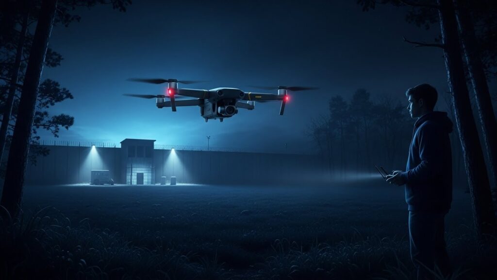 Livraison par Drone en Prison : 6 Mois de Prison à Beauvais