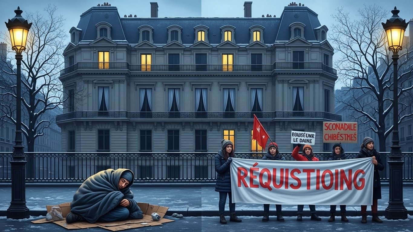Découvrez pourquoi des associations manifestent à Paris pour réquisitionner les logements vides face à la crise du mal-logement. Un scandale immobilier en plein cœur chic de la capitale qui interroge nos priorités sociétales.