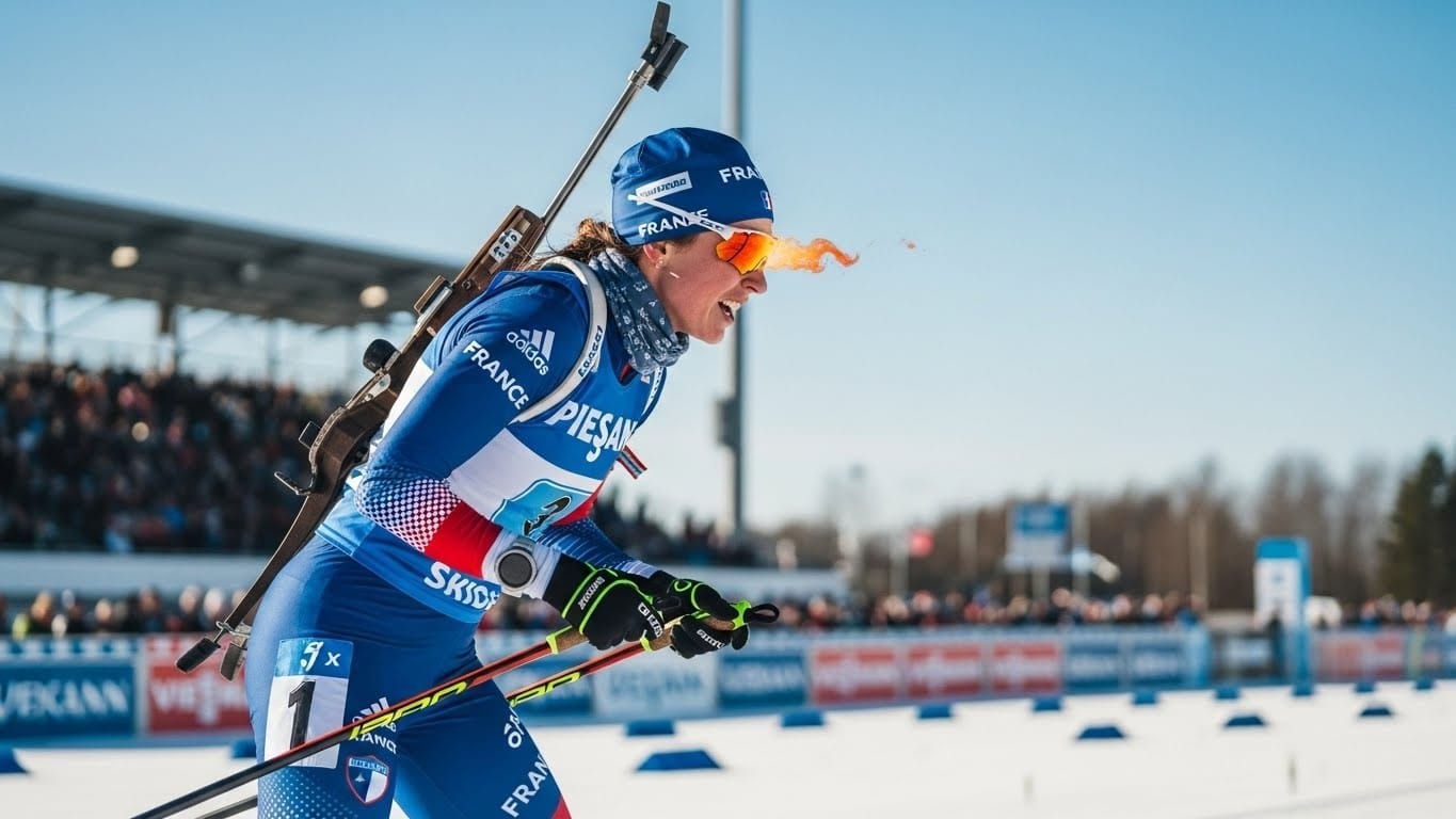 Déçue par sa chute à Oslo qui lui a coûté le gros globe, Lou Jeanmonnot revient plus forte que jamais. Décryptage d’une résilience impressionnante avant l’individuel d’Östersund.