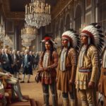 Louis XV et les Chefs Amérindiens à Versailles : Une Rencontre Oubliée