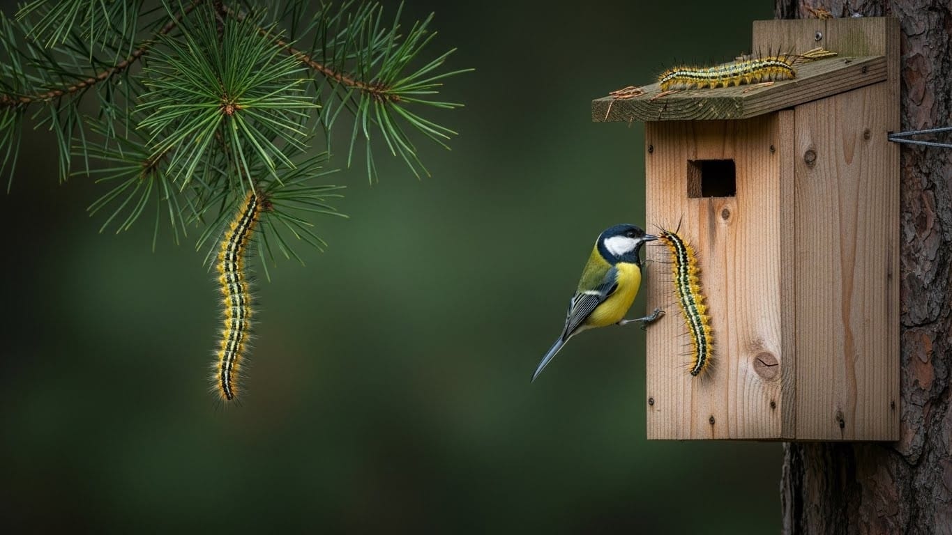 Découvrez comment l'Oise mobilise des milliers de nichoirs pour attirer les mésanges et lutter naturellement contre les chenilles processionnaires. Une solution écologique efficace face à cette invasion urticante.