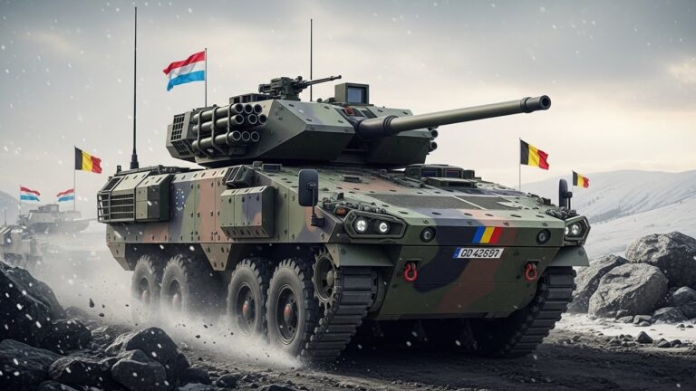 Luxembourg Commande 38 Blindés Jaguar Français