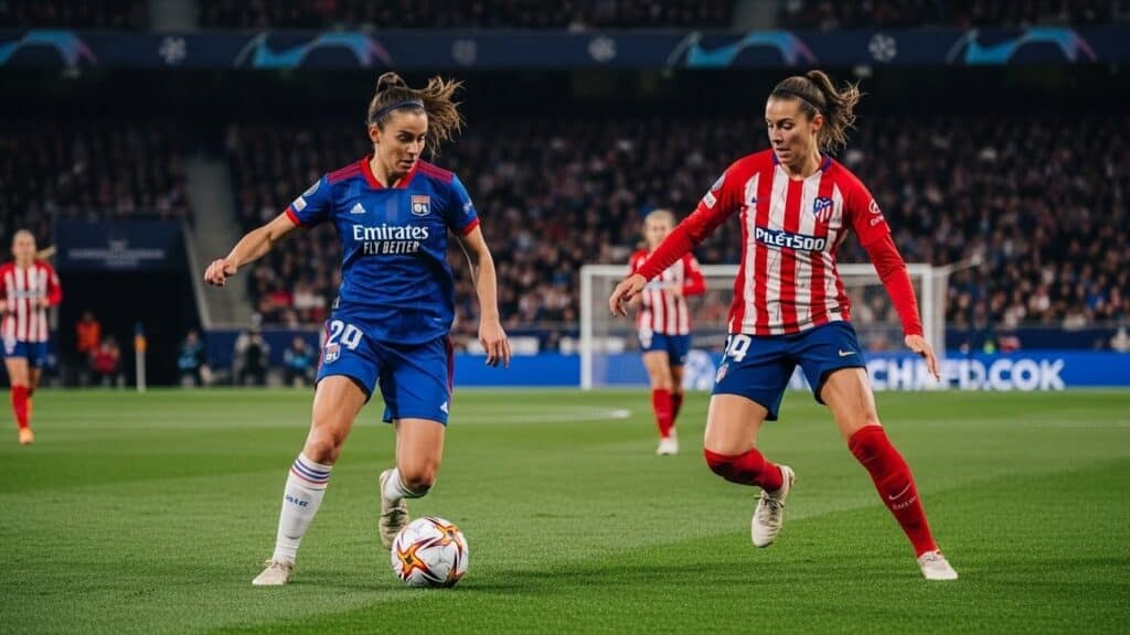 Lyon – Atlético Madrid Femmes : Heure et Chaîne TV du Match