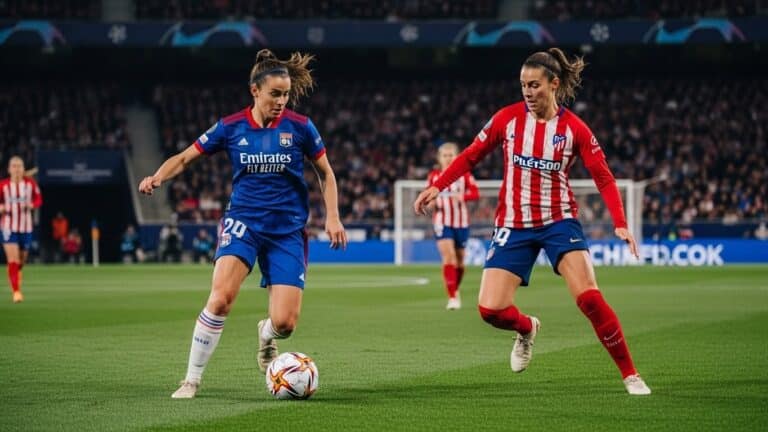 Lyon – Atlético Madrid Femmes : Heure et Chaîne TV du Match