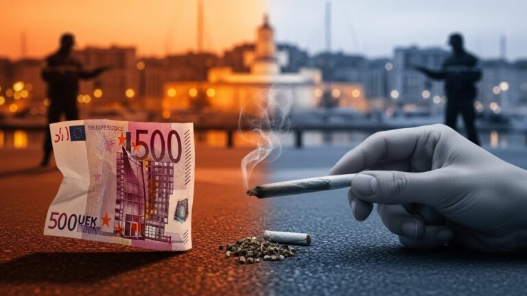 Macron à Marseille : Amende à 500 Euros pour Usage de Drogue