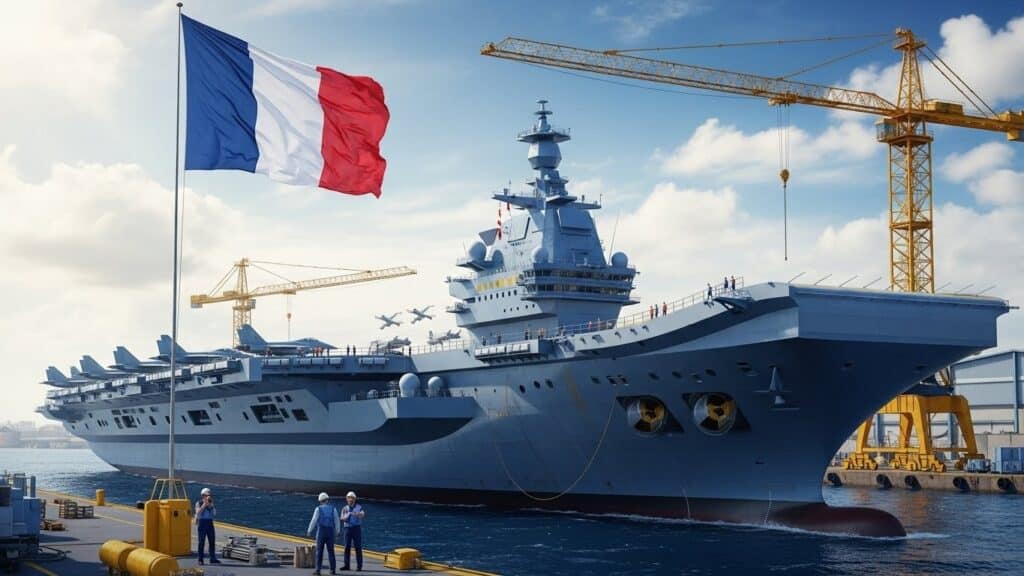 Macron Lance le Nouveau Porte-Avions Français