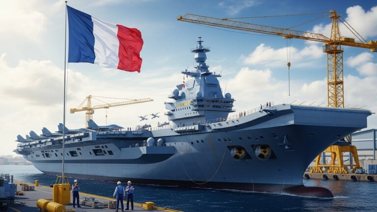 Macron Lance le Nouveau Porte-Avions Français