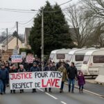 Manifestation Gens du Voyage Contre Mairie Val-d’Oise
