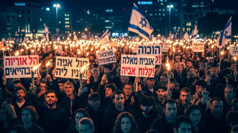 Manifestations Anti-Netanyahou : Israël Bouillonne à Nouveau