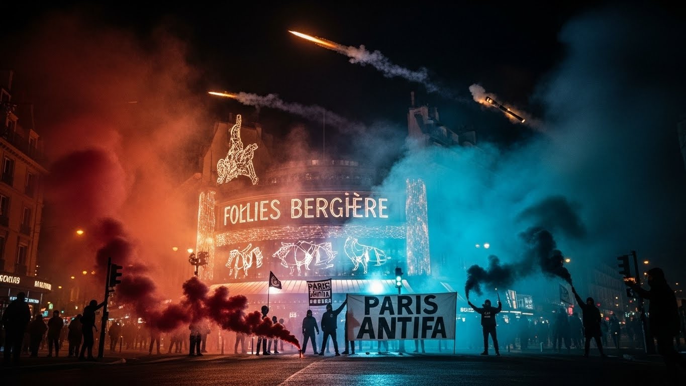 Découvrez les incidents survenus lors du gala caritatif Nuit du Bien Commun aux Folies Bergère à Paris : tirs de mortiers, boules puantes et protestations contre les liens avec l'ultra-droite. Une soirée perturbée qui soulève de vraies questions.