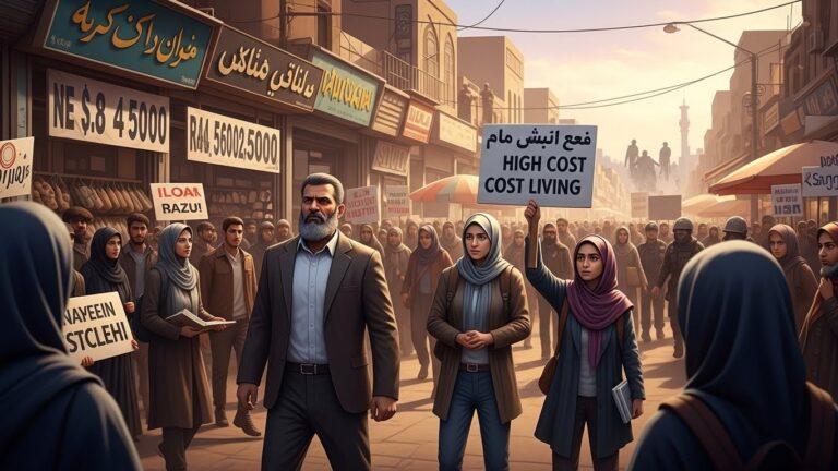 Manifestations en Iran : Colère Contre la Vie Chère et Crise Économique