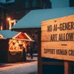 Marché de Noël de Belfast Interdit l’Art IA : Bonne ou Mauvaise Idée ?