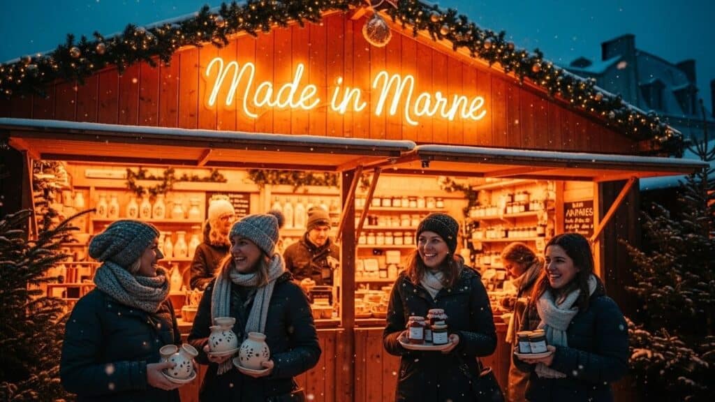 Marché de Noël Reims : Le Stand 100% Local qui Dit Stop au Made in China
