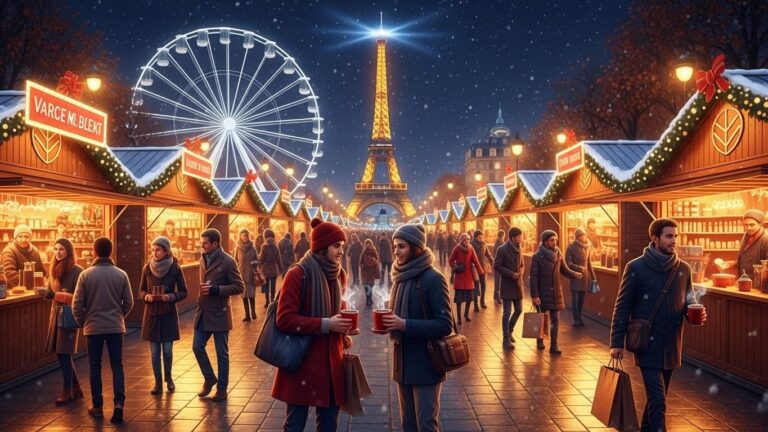 Marchés de Noël à Paris 2025 : Les Meilleures Adresses Cadeaux