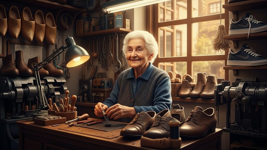 Marie-Claude, 81 Ans : La Passion de la Cordonnerie