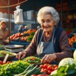 Marinette, 90 Ans Toujours sur les Marchés