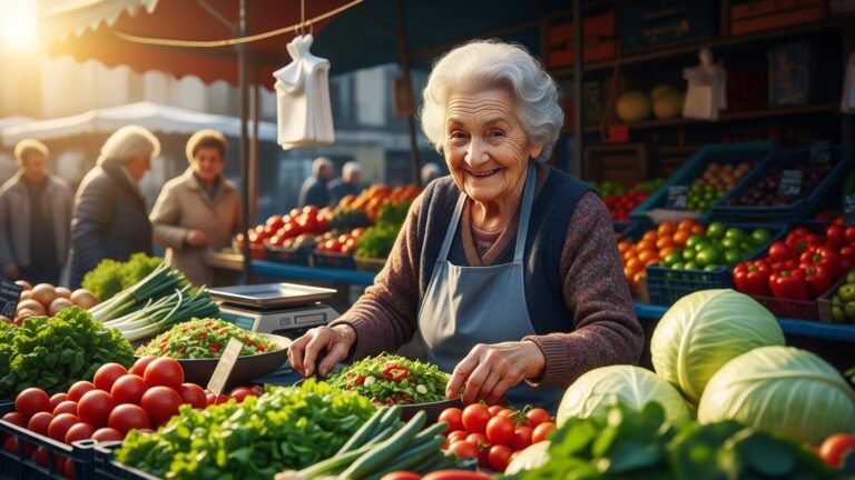 Marinette, 90 Ans Toujours sur les Marchés