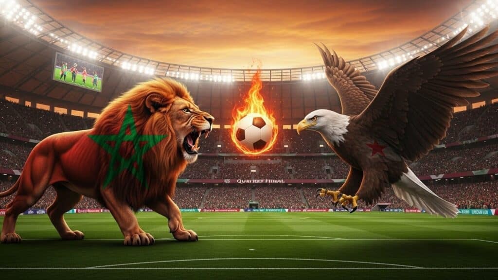 Maroc-Syrie Coupe Arabe 2025 : Horaire et Chaîne TV du Quart