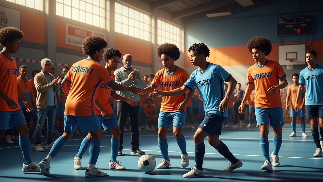 Découvrez comment un simple match de futsal à Grigny réunit des jeunes de quartiers rivaux pour combattre les violences interquartiers en Essonne. Une initiative touchante qui prône l'unité et la fraternité.