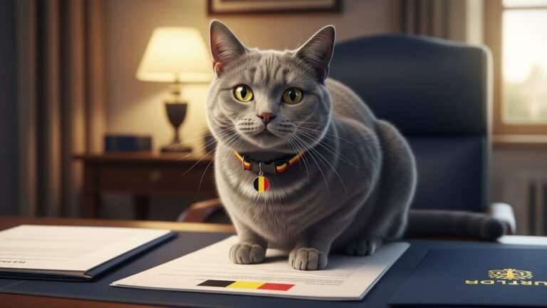 Maximus : Le Chat Star du Premier Ministre Belge