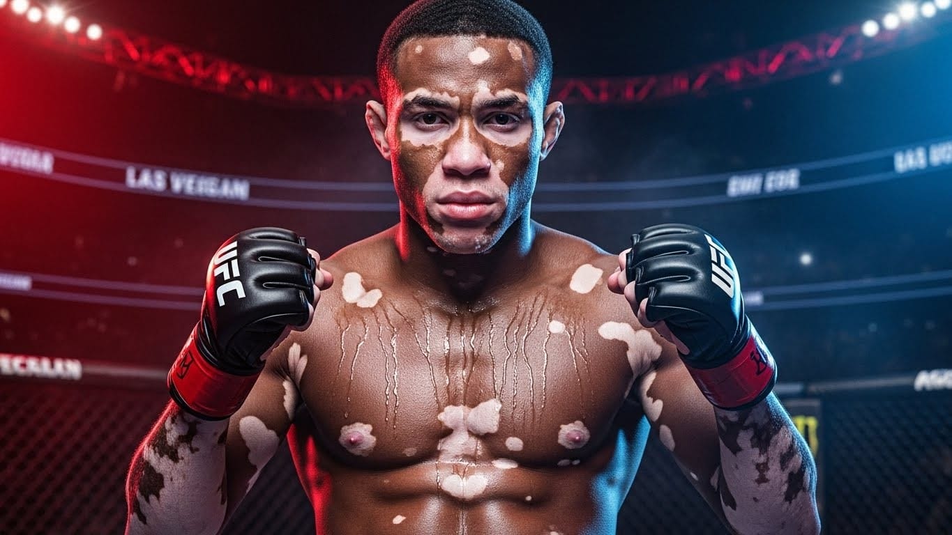 Découvrez Melquizael Costa, le combattant brésilien au vitiligo surnommé « le Dalmatien », qui affronte Morgan Charrière à l’UFC. De l’enfance marquée par la discrimination à une carrière explosive : portrait d’un guerrier inspirant.