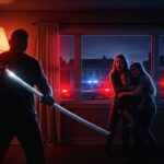 Menaces au Katana à Franconville : Un Père Condamné