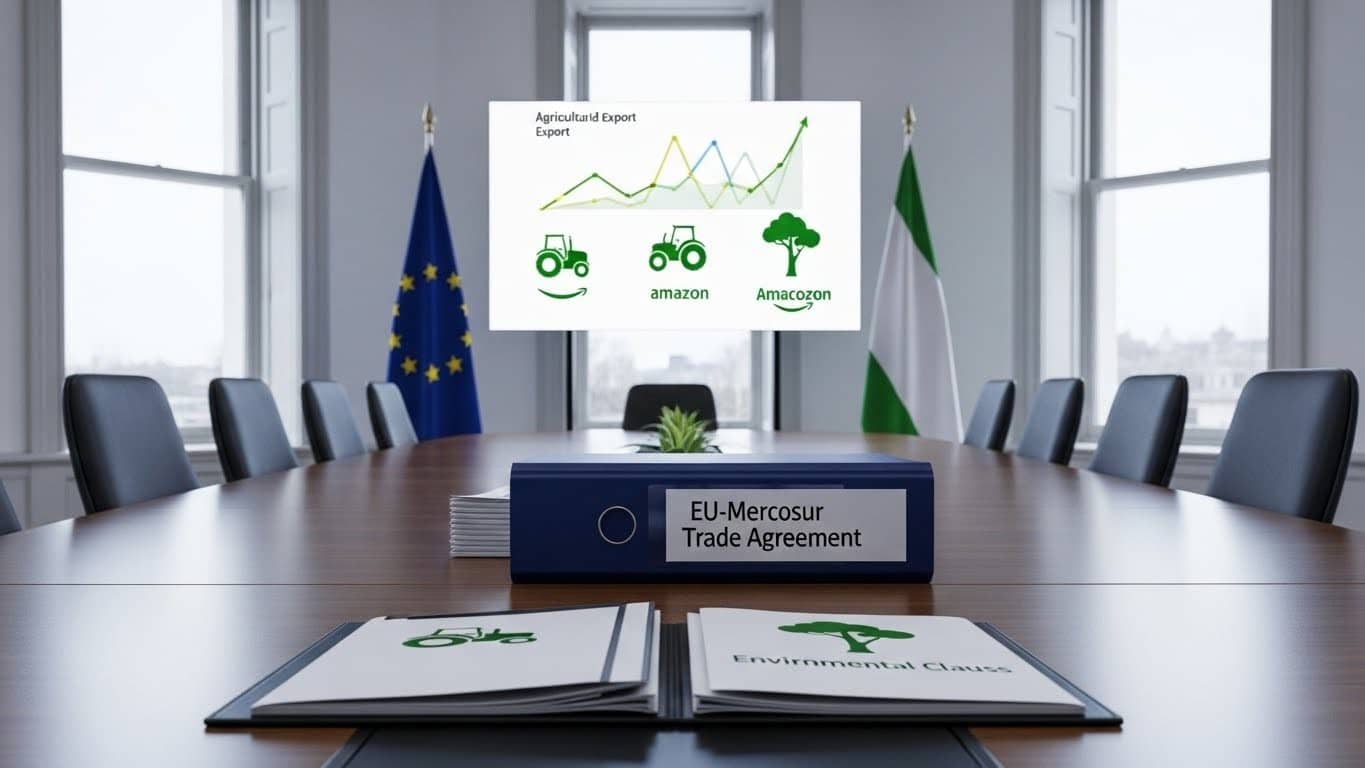 Emmanuel Macron bloque toujours l’accord Mercosur et attend des réponses fermes sur les normes sanitaires, les clauses miroirs et les contrôles. Décision imminente en décembre 2025 : la France tiendra-t-elle tête à l’Europe ?