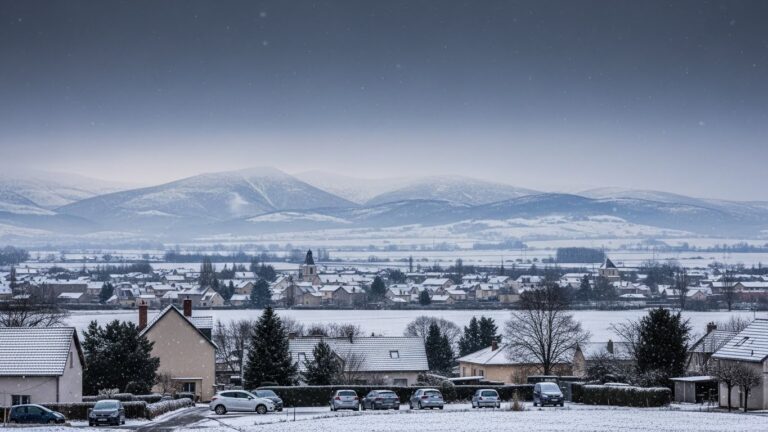 Météo Noël 2025 : Froid Russe, Neige en Plaine et Pluie dans le Sud