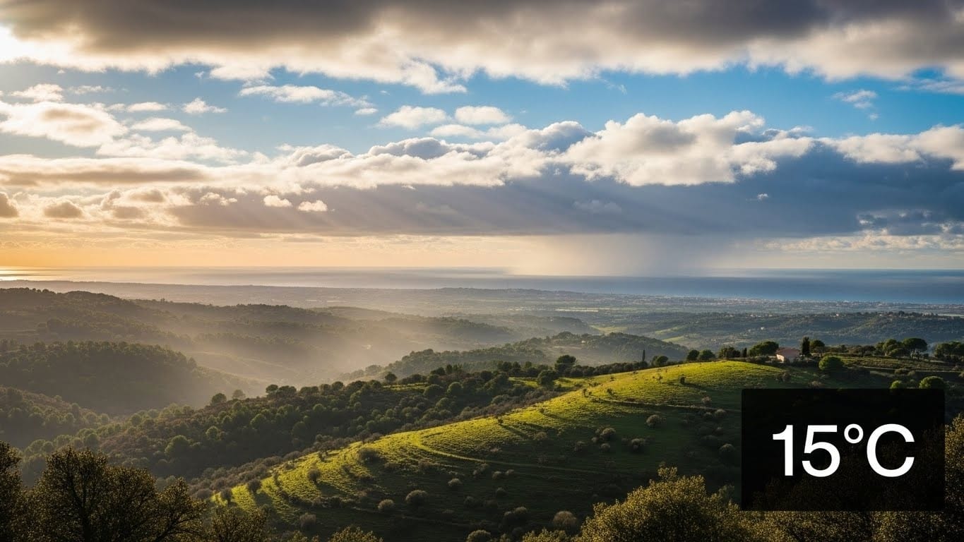 Découvrez les prévisions météo pour la semaine du 15 décembre 2025 en France : douceur persistante au-dessus des normales, mais avec des pluies, orages et un possible refroidissement le week-end. Détails jour par jour !