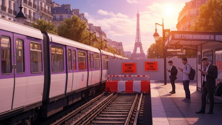 Métro Ligne 8 Fermée Été 2026 : Ce Qui Vous Attend