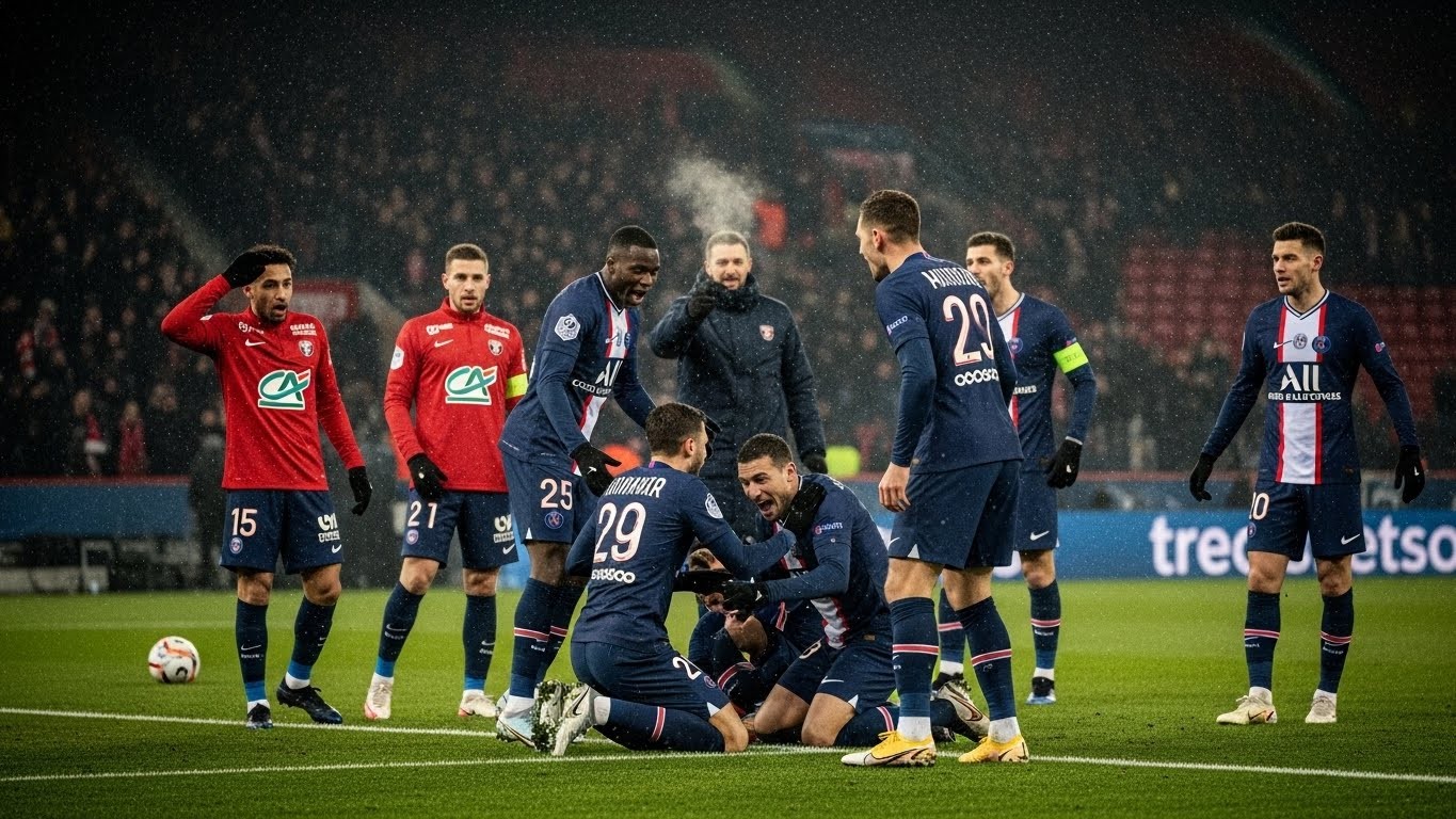 Découvrez comment le PSG a souffert face à Metz (2-3) pour reprendre la tête de Ligue 1. Une victoire précieuse mais fragile avant la Coupe Intercontinentale. Analyse complète du match.