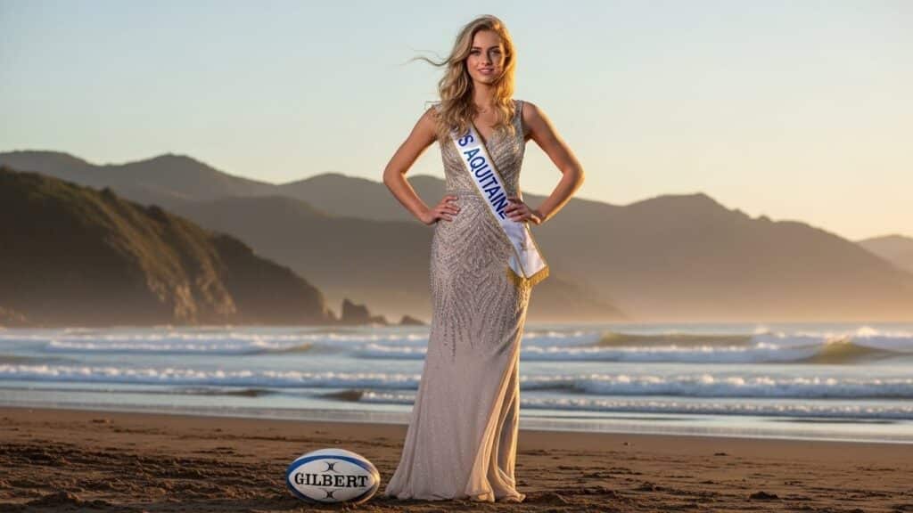 Miss Aquitaine 2025 : Aïnhoa Lahitete, la Rugbwoman qui Défie les Stéréotypes
