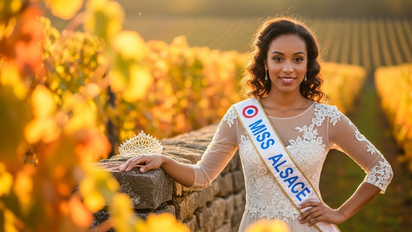 Découvrez Julie Decroix, Miss Alsace 2025 : une jeune femme franco-ivoirienne de 21 ans qui lutte contre le harcèlement et rêve de devenir Miss France 2026. Portrait complet d’une candidate touchante et déterminée.