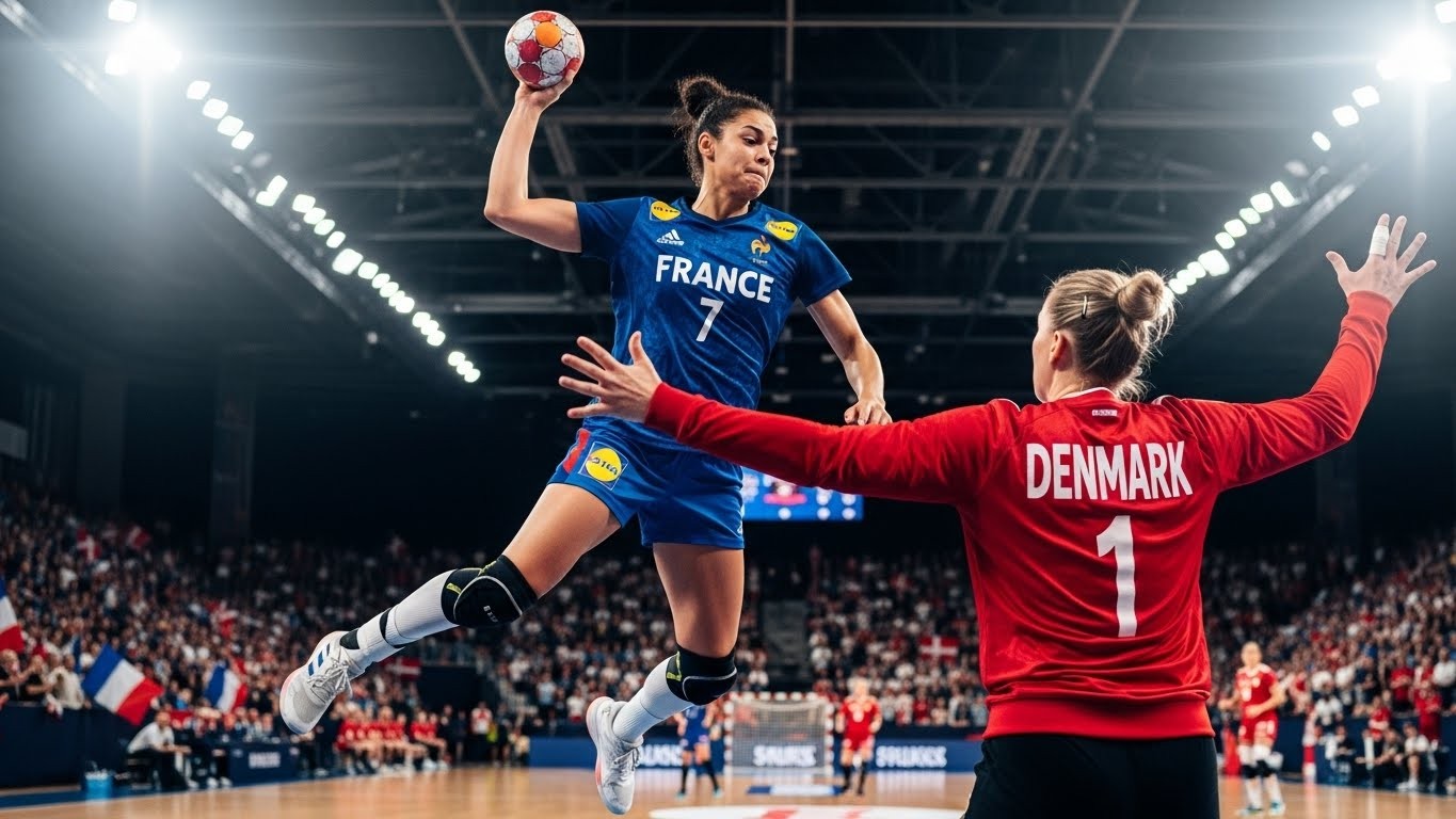 Les Bleues chutent face aux Pays-Bas et héritent d’un quart de finale explosif contre le Danemark au Mondial 2025. Tableau complet, enjeux et chemins vers la finale décryptés.