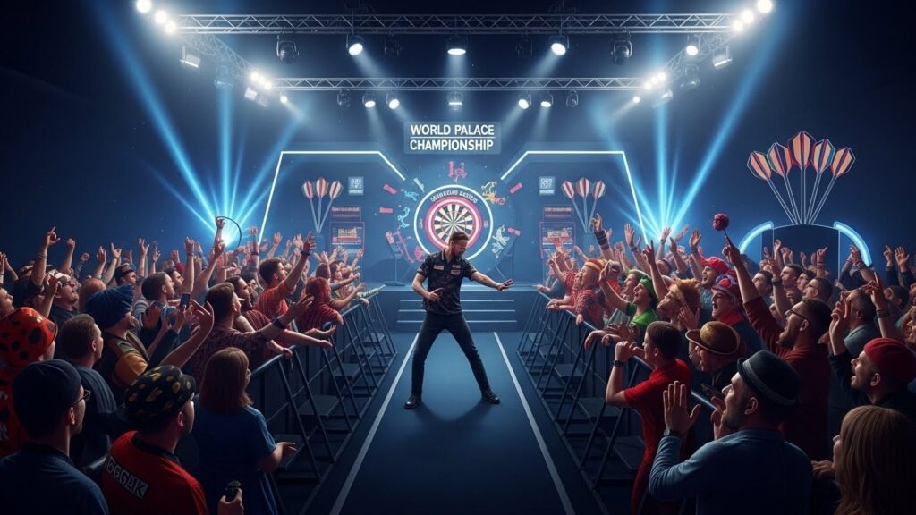 Mondiaux de Fléchettes : Entrées Folles de Gates et Aspinall