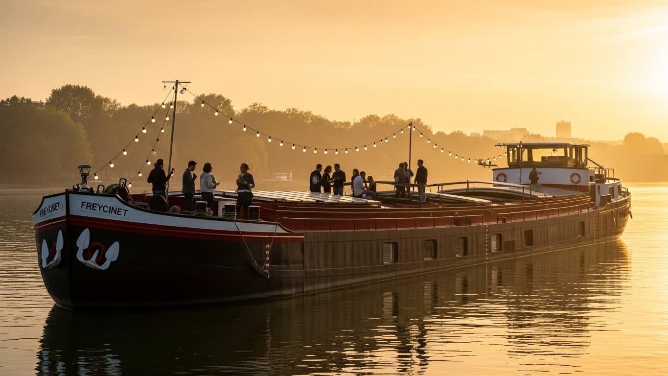 À Montesson (Yvelines), la mairie a déniché une péniche sur Leboncoin pour en faire une salle communale flottante. 85 000 € au lieu d’1 million pour un bâtiment classique : l’idée folle qui va animer les berges de Seine.