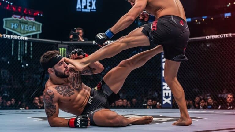 Morgan Charrière KO Dévastateur à l&rsquo;UFC Vegas 112