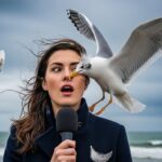 Mouette Attaque Journaliste en Direct : L’Incroyable Accident