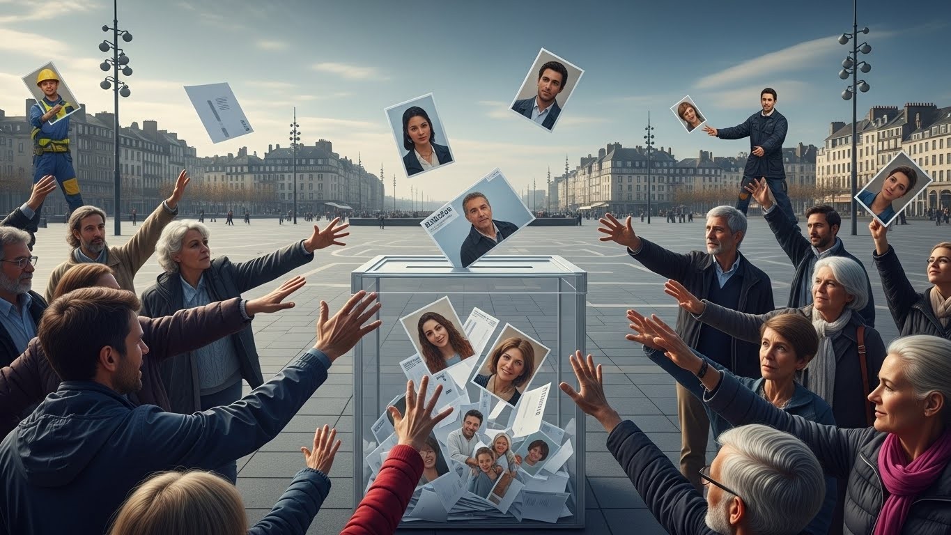 Découvrez le projet fou de Mathieu Le Morzellec pour Brest 2026 : une liste citoyenne tirée au sort, référendums annuels et un maire simple exécutant. La démocratie directe peut-elle gagner une mairie ?