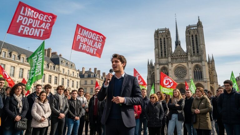 Municipales 2026 à Limoges : Damien Maudet Candidat LFI
